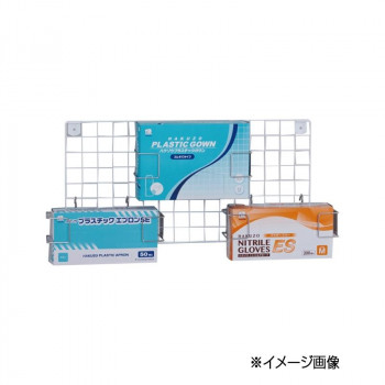 ハクゾウメディカル ラック楽ホルダー 壁掛け用 NET マグネット式 3904938【メーカー直送】代引き・銀行振込前払い・同梱不可の通販は