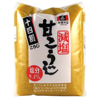 会津天宝 甘こうじ 減塩 900g ×10個セット【メーカー直送】代引き・銀行振込前払い・同梱不可の通販は