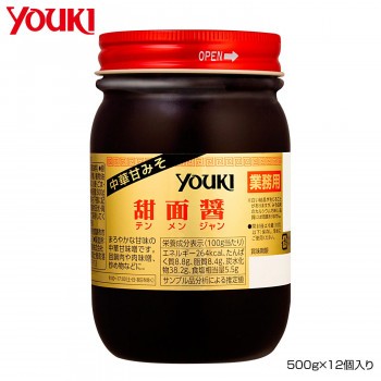 YOUKI ユウキ食品 甜面醤 500g×12個入り 212021 （送料無料）のサムネイル