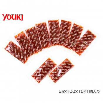送料無料 YOUKI ユウキ食品 四川豆板醤(小袋詰) 5g×100×15×1個入り 213110 小袋詰パックにして使いやすいです!