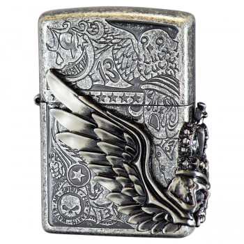 ライター ジッポ カッコイイ Zippo フォーチューンヘッド Svイブシバレル Au Pay マーケット