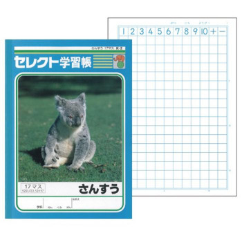 文運堂 セレクト学習帳 教科ノート B5 さんすう 17マス 12mm方眼 10冊セット K 2 1100 の通販はau Pay マーケット ちょっとみてっ亭