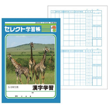 文運堂 セレクト学習帳 教科ノート B5 漢字学習 5 6年生用 学習罫 10冊セット K 48 2 1104 の通販はau Pay マーケット ちょっとみてっ亭