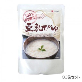 こまち食品 豆乳がゆ ×30袋セット【メーカー直送】代引き・銀行振込前払い・同梱不可