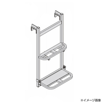 トラック荷台昇降ステップ トラックステッパー40cm幅 アオリ引っ掛けタイプ TS-840DW 35345 |b03の通販は