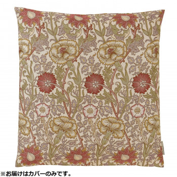 川島織物セルコン Morris Design Studio ピンクアンドローズ 座布団カバー 55×59cm LL1718 P ピンク |b03の通販は 9,388円