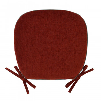 送料無料 川島織物セルコン filo decor ジャイアント ダイニングシートクッション 45×43Vcm LN1311 R レッド シンプルなデザインのダイニングシートクッション