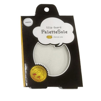 ロイヤルリビング パレットソール palette sole 靴底の滑り止め フリーサイズ ホワイト 滑りやすい靴底に簡単装着、大切な靴を守ります