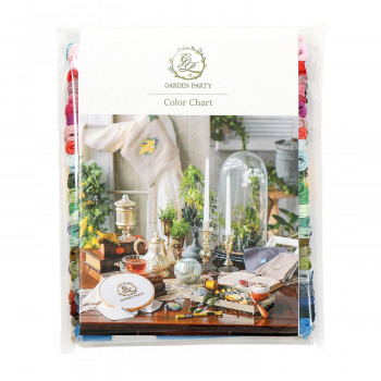 GARDEN PARTY ガーデンパーティー 刺しゅう糸セット -スプール付- ジャパニーズガーデン GP-50B【送料無料】の通販は 6,295円