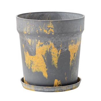 送料無料  81053 アーバンプランツポット マーブル セサミ/レモン  お洒落なデザインのアーバンプランツポット!の通販は 9,974円