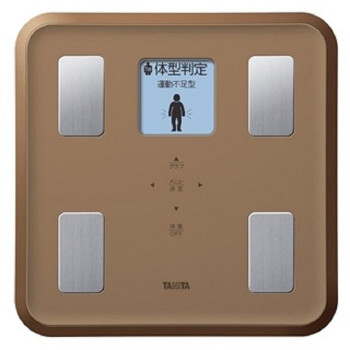 送料無料  TANITA タニタ 体組成計 ブラウン BC-810  測定を続けられる体組成計!