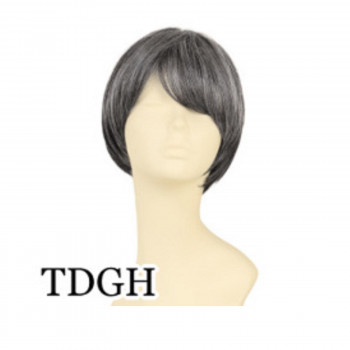 送料無料  ★プリシラ 帽子ウィッグリラックスショート 耐熱 ダークグレイヘア BO-01-TDGH  合わせやすいベーシックな短めショート