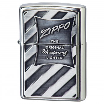 送料無料  ZIPPO ARTメタル2  ヴィンテージ感のあるデザインの通販は
