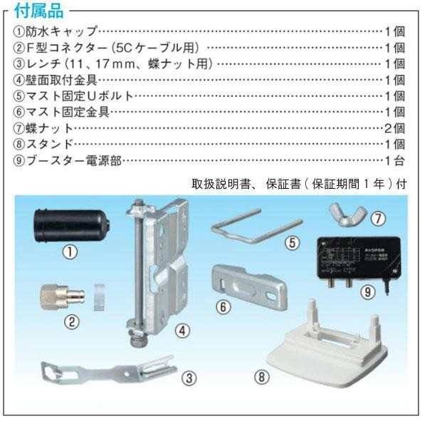 マスプロ電工 SKY WALLIE mini 屋内・屋外両用 家庭用UHFアンテナ 簡易