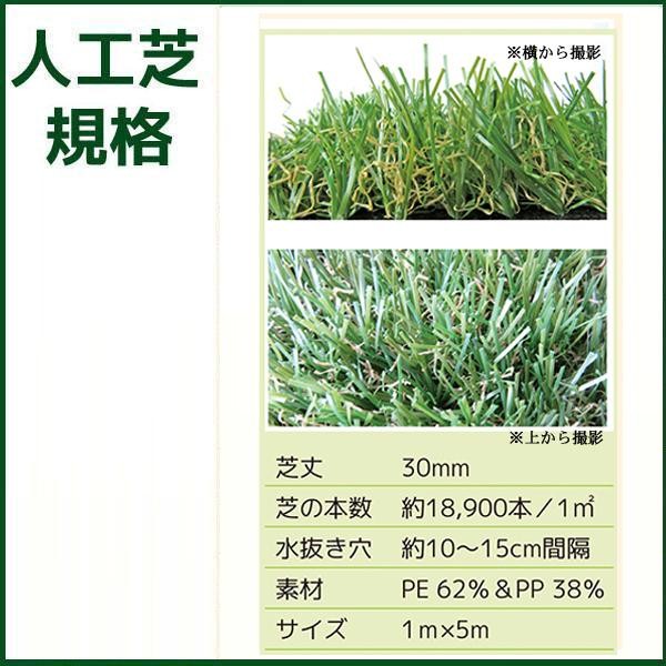 高密度 リアル人工芝 ロール 芝丈30mm 1×5m FHG-105 |b03の通販は 高密度 リアル人工芝 ロール 芝丈30mm 1×5m FHG-105 |b03の通販は