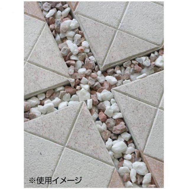 NXstyle 庭園敷砂利 プレシャスグラベル ピンク＆ホワイト 約100kg PG-P10 |b03の通販は