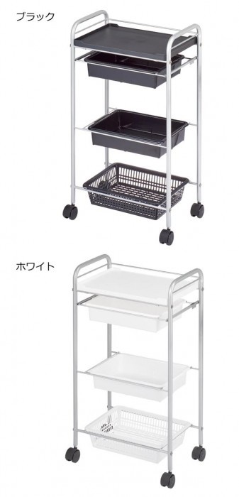 サロン向け スタンダードワゴン C-212 ブラウン・12107 |b03