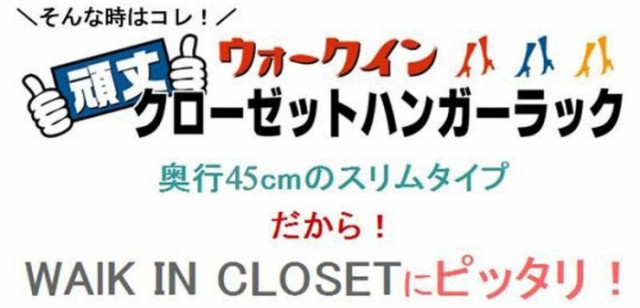 送料無料 ツッパリウォークインクローゼットハンガーラック(奥行45cm) スーパーワイド SW-50 SW |b03の通販はau PAY マーケット  - パンダファミリー