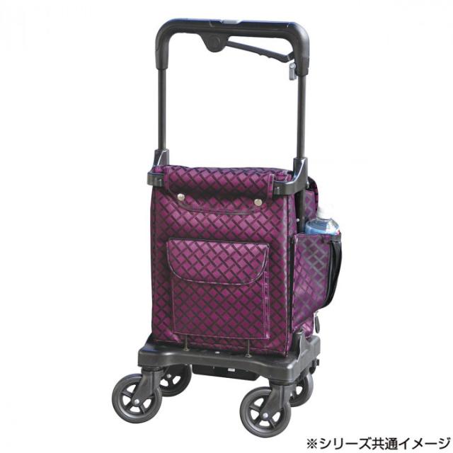 ウォーキングキャリー カート 紫色 新品未使用 ショッピングカート 介護用品 ウォーキングキャリー カート 紫色 新品未使用 ショッピング