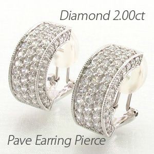 ダイヤモンド イヤリング レディース クリップ ゴールド 18k ピアス