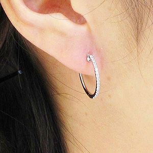 【美品】ete エテ PT900 ピアス スレンダー 美品】ete エテ PT900 ピアス スレンダー