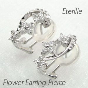 ダイヤモンド イヤリング レディース クリップ ピアス プラチナ 900 フラワー 0.50ctの通販は 74,910円
