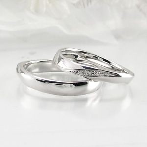 ペアリング プラチナ 900 ダイヤモンド 指輪 結婚指輪 マリッジリング ウェーブの通販はau PAY マーケット - ジュエリーショップLuire  | au PAY マーケット－通販サイト