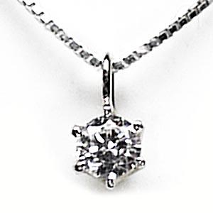 一粒石 0.15ct ダイヤモンド ペンダント プチネックレス 誕生日 プレゼントプラチナ900の通販は