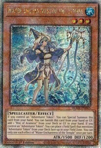 遊戯王 英語(EU版) BLMR-EN065 聖殿の水遣い/Water Enchantress of the