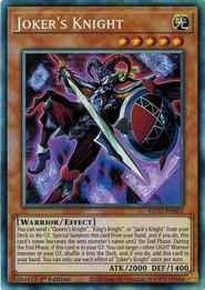 遊戯王 KICO-EN002 Joker's Knight (コレクターズレア） EU 1st