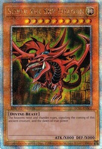 遊戯王 英語(EU版) LC01-EN002 オシリスの天空竜/Slifer the Sky Dragon (25thシークレットレア）  ランクA｜au PAY マーケット