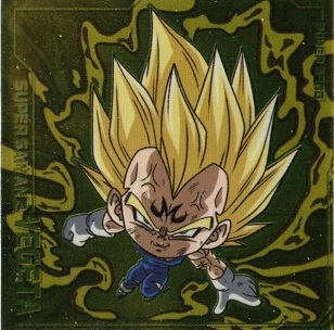 ドラゴンボール 超6-23 超サイヤ人2 魔人ベジータ (ゴールドレア