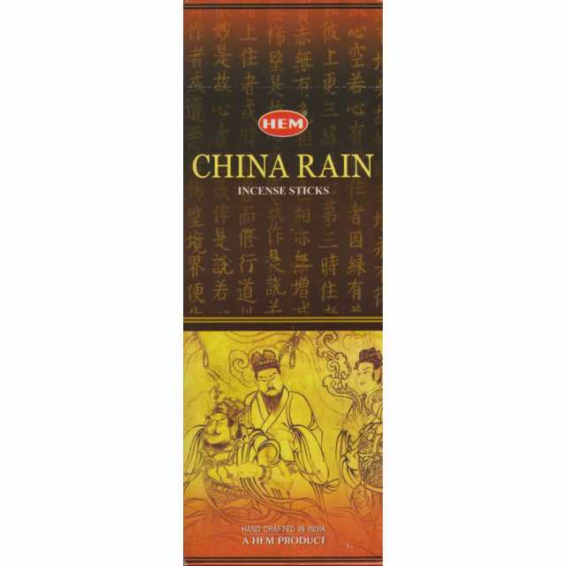 匿名配送☆お香 チャイナレイン 6箱 HEM CHINA RAIN インセンス - 通販