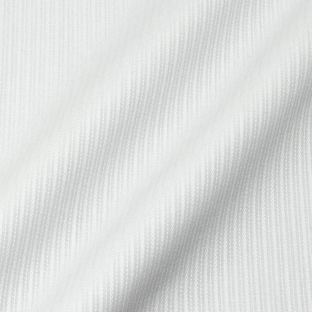 半袖シャツ ワイシャツ メンズ 綿100％ 形態安定加工 ホワイト 白 ドビー ストライプ ショートCHOYA CONTEMPORARY【CLN603-200】_2