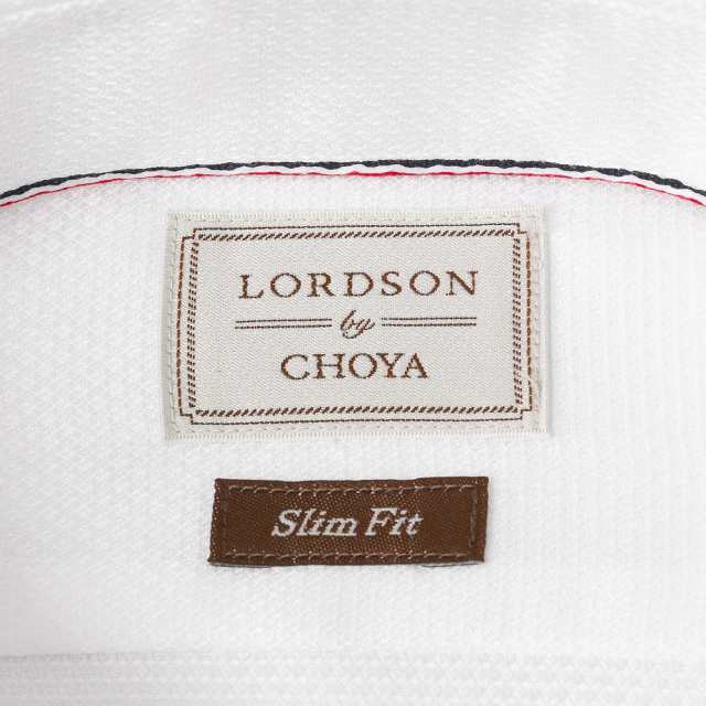 LORDSON by CHOYA Slim Fit 長袖 ワイシャツ メンズ ショートカラー ボタン【COD063-200】