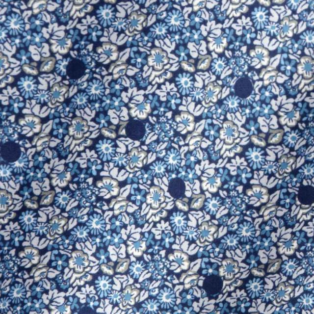 リバティプリント アバサン･スポット タナローン ＜ABASAN SPOT＞ ブルー 花柄 フラワー【RLD925-955】 リバティプリント アバサン・スポット タナローン ＜ABASAN SPOT