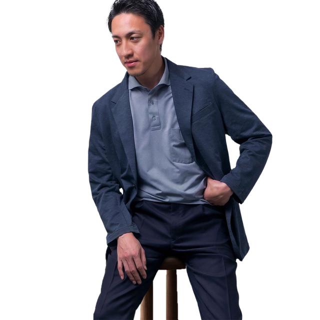 ジャケット ニットジャケット 高機能 アルティマ ネイビー ビジネス カジュアル オフィスカジュアル【SHF151-755】