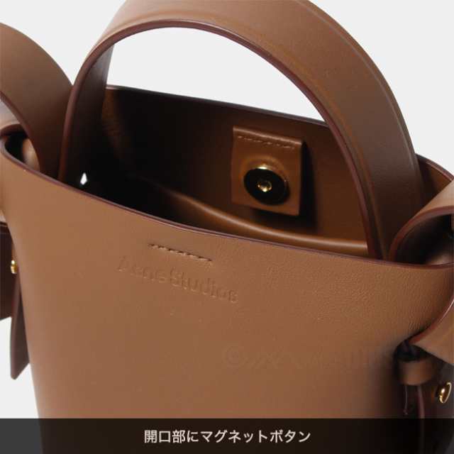 ACNE STUDIOS アクネストゥディオズ ショルダー ハンドバッグ MUSUBI MICRO LEATHER BAG レディース  A10095｜au PAY マーケット