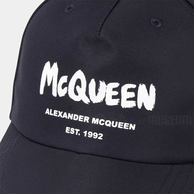 ALEXANDER McQUEEN アレキサンダー マックイーン 帽子 グラフィティ