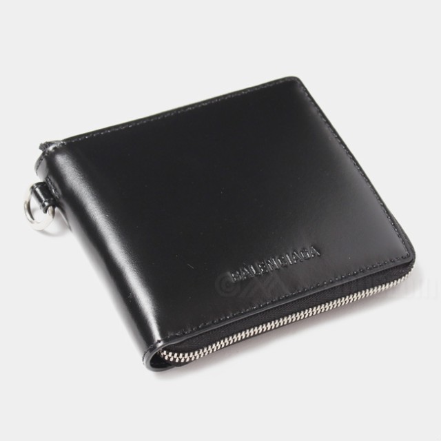 【新品未使用】 BALENCIAGA バレンシアガ 財布 折りたたみ財布 ブラック NEO CLASSIC MEDIUM 664043-23VMY