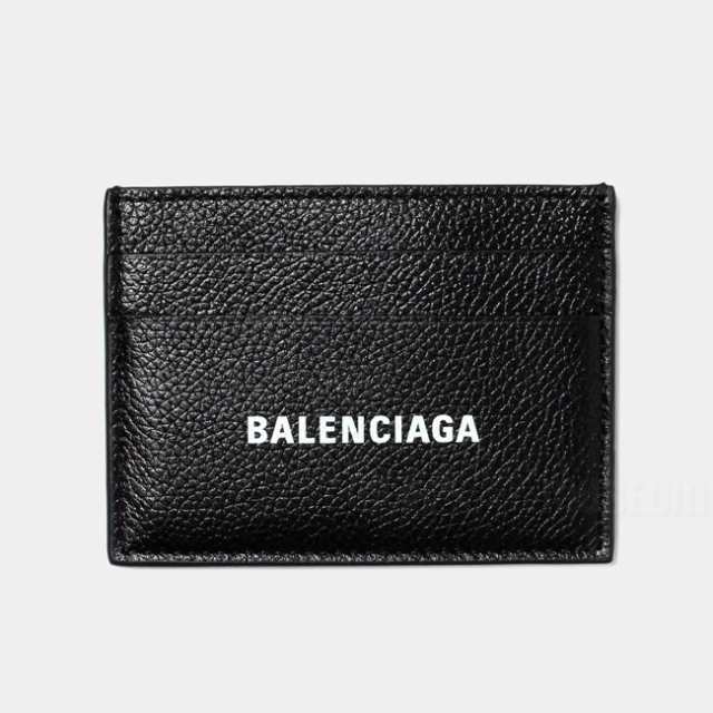 【新品未使用】 BALENCIAGA バレンシアガ カードケース 定期入れ CASH CARD HOLDER 5943091IZI3 【BLACK】