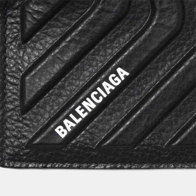 【新品未使用】 BALENCIAGA バレンシアガ カードケース 定期入れ CASH CARD CASE ON KEYRING 6834252103I 【BLACK】