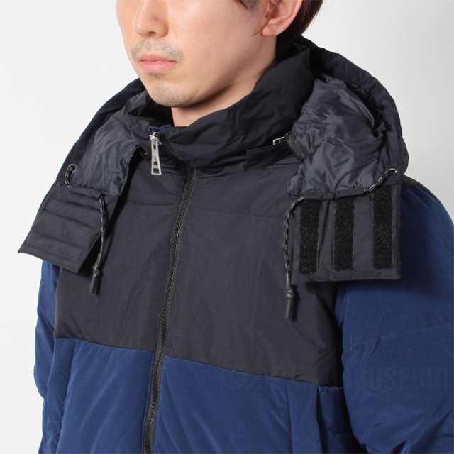 ケープハイツ Cape HEIGHTS ダウンジャケット ダウンコート MENS NEWFANE JACKET メンズ NAVY/BLACK  全4サイズ CHM111735221｜au PAY マーケット