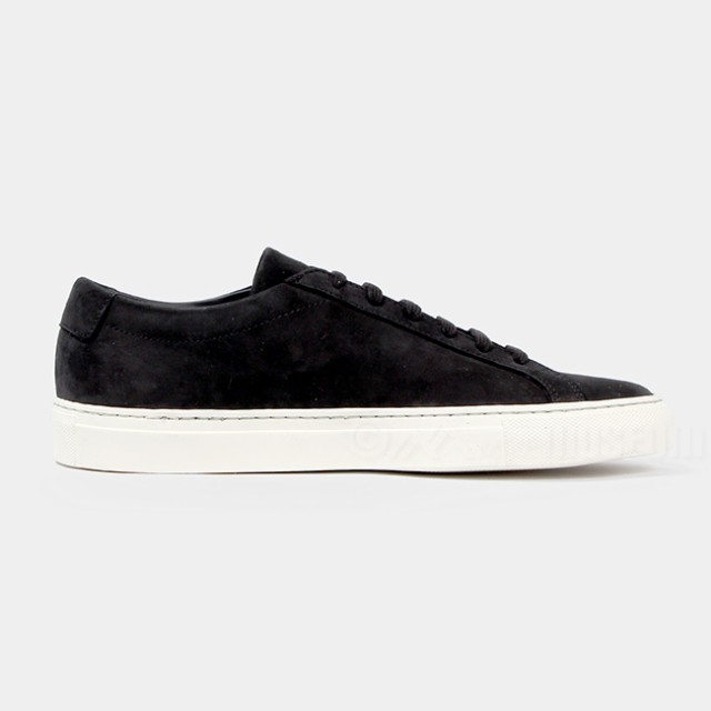 【新品未使用】 COMMON PROJECTS コモンプロジェクト スニーカー 靴 ORIGINAL ACHILLES LOW IN NUBUCK 2366 【40（約25.0cm）/BLACK】