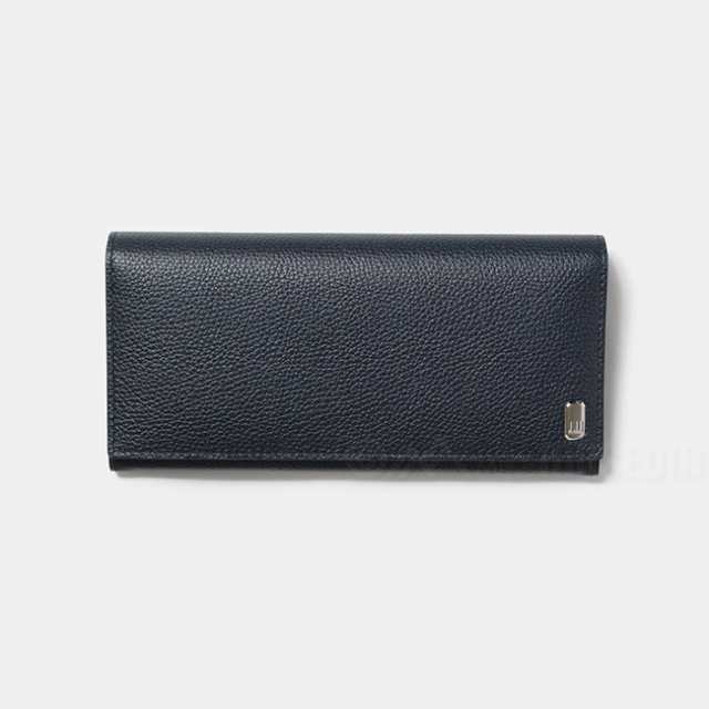 【新品未使用】 DUNHILL ダンヒル メンズ 二つ折り財布 長財布 D BELGRAVE COAT WALLET 10CC ネイビー レザー DU19F2100AR