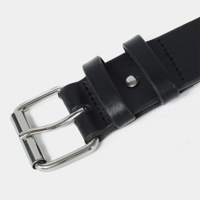 【新品未使用】 FRED PERRY フレッド ペリー ベルト レザー スタッズ RAF SIMONS STUDDED LEATHER BELT SBT4422 【サイズ34/BLACK】