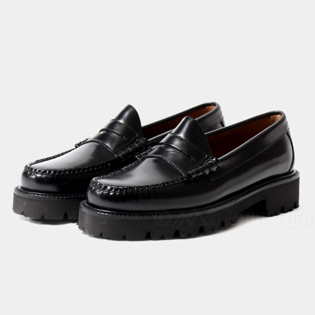 G.H.BASS ジーエイチバス メンズ LARSON SUPER LUG WEEJUNS LOAFER ...