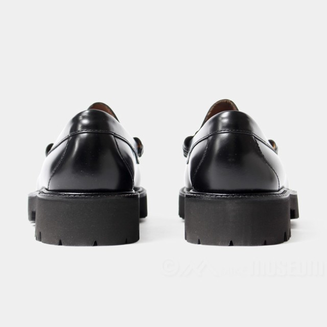 【新品未使用】 G.H.BASS ジーエイチバス メンズ LARSON SUPER LUG WEEJUNS LOAFER ローファー 革靴 【US8.5（約26.5cm）】