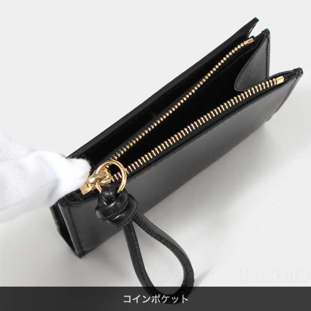 JIL SANDER ジルサンダー メンズ レディース MINI WALLET ミニウォレット 二つ折り財布 レザー  J07UI0016P4841｜au PAY マーケット