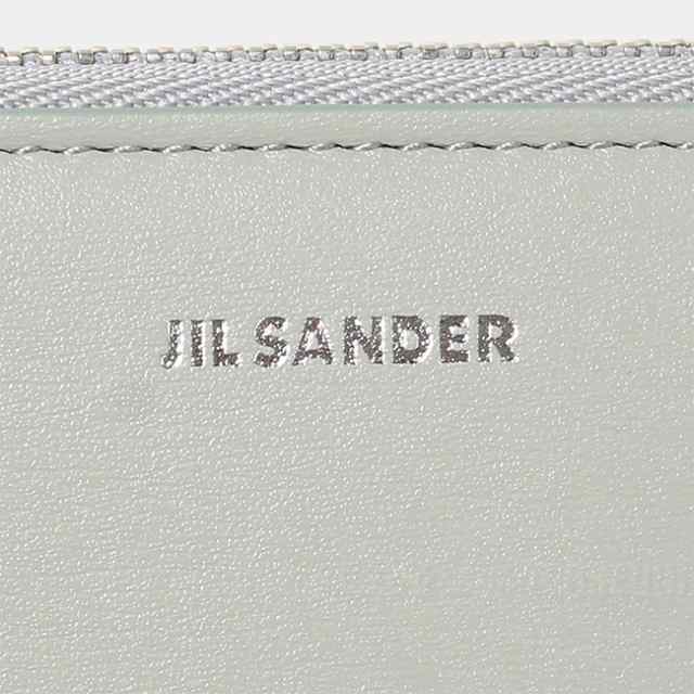 JIL SANDER ジルサンダー レディース 二つ折り財布 ポケットジップ ...